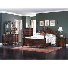 The caledonian bedroom set collection is dramatic and graciously scaled accented by distinctive decorative carvings and finished in warm cherry crafted from select birch hardwoods with. Bedroom Sets 2 Nightstand Dresser Mirror Hefx Dublin 5 Piece Queen Poster Bedroom Set In Cherry Bed Home Kitchen