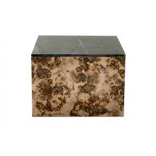 Mirrored coffee tables add much more than glamour to your living room and bring functional value in small living rooms. Nordal Oka Coffee Table Antique Mirror Stone Living And Co