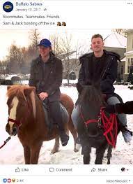 Defenseman jake mccabe and goalie linus ullmark could walk as unrestricted free agents. Jack Sam Up For Best Bromance In The Nhl