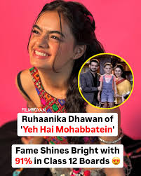 Actress Ruhaanika Dhawan, widely recognized for her role as young Ruhi  Bhalla in the popular television series Yeh Hai Mohabbatein, has added  another feather to her cap. The 17-year-old recently achieved an