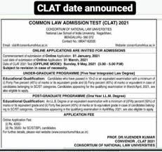 The revised date for clat 2021 is 13th june 2021. Physical Clat 2021 Announced For 9 May Legally India Career Intelligence For Lawyers Law Students