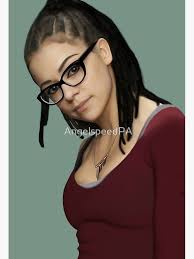Cosima Niehaus Orphan Black fan art Painting" Sticker for Sale by  AngelspeedPA