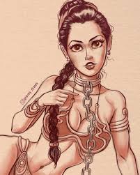 The princess leia star wars toybox figure from disney seems to reveal the next two figures coming our. Graverobert On Twitter Princess Leia Slave Outfit Drawing Starwars Starwarsfanart Fanartfriday