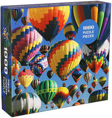 Show larger puzzle pieces behind smaller pieces? Amazon Com Vorspack Jigsaw Puzzle Hot Air Balloons 1000 Pieces For Adults Toys Games