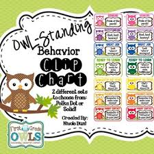 Owl Standing Behavior Clip Chart