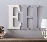 Put their name on display, or one of your favorite quotes to inspire them. Wall Letters Pottery Barn Kids