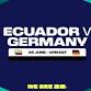 Ecuador vs Germany - World Cup - Group E (Match 56... event in East Rutherford, NJ