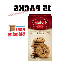 Shop our great selection of groceries & save. 15 Pack Archway Oatmeal Raisin Classic Cookies 9 25 Oz