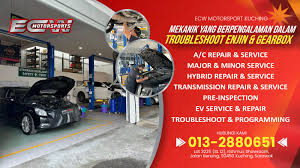 ECW Motorsports Kuching - ( Bengkel Servis Kereta )