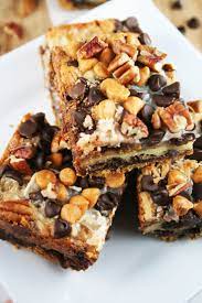 Eggo Butterscotch Brownie Magic Cookie Bars Recipe Cookie Bars Cookie Bar Recipes Baking
