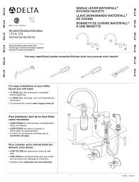 Find repair parts for your single handle delta kitchen faucet and get it working like new again! Delta 172 Series Installation Manual Pdf Download Manualslib