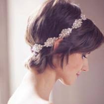 Auch bei kurzem haar gibt es mehr stylingmöglichkeiten, als so manche braut denkt. Brautfrisuren Fur Kurze Haare