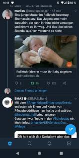 Da muss die bude schon arg verwahrlost sein und kindeswohlgefährdung bestehen auch durch gewalt gegen das kind. ðš–ðšŠðš›ðš•ðš'ðšŽðšœ On Twitter Eine Junge Mutter Im Rollstuhl Beantragt Elternassistenz Das Jugendamt Meint Daraufhin Sie Kann Ihr Kind Nicht Versorgen Und Nimmt Es Ihr Weg Und Das Lost Keinen Skandal Aus Ich