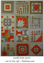 Pat Sloan: December Aurifil Block
