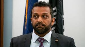 Kash Patel always looks like he trusted a fart a little too much.