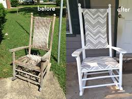We Can Make Anything Rocking Chair Redo Rocking Chair Redo Rocking Chair Makeover Old Rocking Chairs