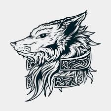 Hello dear artists and welcome to the drawing lesson about how to draw a wolf step by step with a pencil. Premium Vector Tattoo Art Tiger Wolf Skull Drawing And Sketch Black And White With Line Art Illustration
