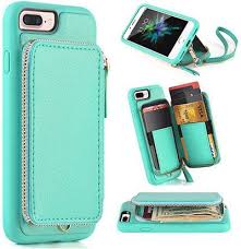 They include italian leather and strong fabric like the one pictured here. Top 10 Best Iphone 8 Plus Wallet Cases In 2021 Reviews Amaperfect Wallet Phone Case Iphone Leather Wallet Leather Wallet Case