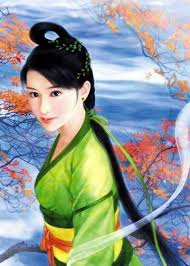 Image result for tranh vẽ thiếu nữ