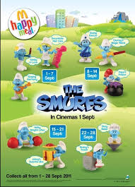 It was first introduced to malaysia in july 2002, and the. The Smurfs Happy Meal Toys At Mcdonald S Malaysia Daily Johor