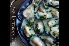 Recette De Moules A La Creme D Ail Facile Et Rapide Recette Recettes De Cuisine Recette Moules Recette Moules Creme
