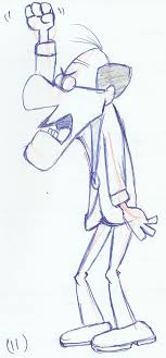 Character Cartoon Design Drawing On Funny Side Of The Brain Oldman Cartoon Design Designs To Draw Drawings