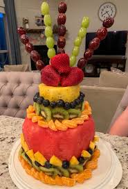 Everyone at the party (the adults especially) asked for the recipe. Healthy Alternative To Cake Fruitcake Cake Healthy Fruit Eatingclean Healthy Birthday Cake Recipes Healthy Smash Cake Smash Cake Recipes