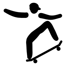 Skateboarding is making its debut in the olympics in tokyo. Olympic Sport Pictogram Skate Boarding Ad Sport Olympic Skate Boarding Pictogram Pictogram Skate Olympics