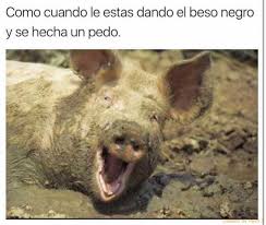 Dopl3r Com Memes Como Cuando Le Estas Dando El Beso Negro Y Se Hecha Un Pedo Created By Paint X