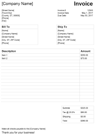 Invoice Template For Word Free Simple Invoice Throughout Microsoft Office Word Invoice In 2020 Invoice Template Invoice Template Word Microsoft Word Invoice Template