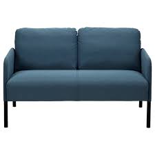 Trotz der tatsache, dass dieser 2 er sofa ikea eventuell im preisbereich der premium produkte liegt, findet sich dieser preis ohne zweifel im bezug auf ausdauer und qualität wider. Glostad 2er Sofa Knisa Mittelblau Ikea Deutschland