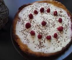 Tarte Aux Framboises Et A La Mousse De Chocolat Blanc Recette Tarte Framboise Recette Tarte Framboise Mousse Au Chocolat