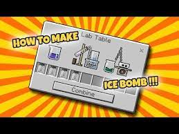 Ice bombs can only be found in the education edition of the minecraft game and are used to freeze water. Minecraft Education Edition Recipes Ice Bomb 11 2021