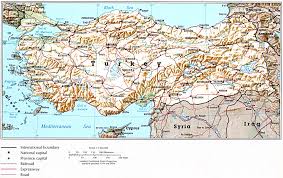 Turkey, officially the republic of turkey, is a contiguous transcontinental country, located mostly on anatolia in western asia, and on east thrace in southeastern europe. Turkey Maps Perry Castaneda Map Collection Ut Library Online