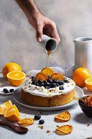 Orange Cake With Mascarpone Frosting Bake With Shivesh Recipe Baking Recipes Baking Orange Cake