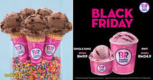 Baskin Robbins Black Friday Sales Single King For Rm9 90 Redchili21 My