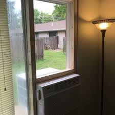 Looking to install a window air conditioner? Mounting A Standard Air Conditioner In A Sliding Window From The Inside Without A Bracket 6 Steps With Pictures Instructables