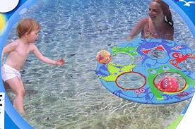 Tolles Wasserspielzeug Fur Den Pool Zielscheibe 3 Wasserballe Baden Badespass Schwimmen Schwimmbadzubehor Schwimmartikel Wasserspielzeug Pool Wasserball