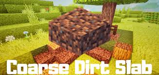 Maybe you would like to learn more about one of these? Coarse Dirt Slab V1 1 Inspired From Fwhip Minecraft Pe Mods Addons
