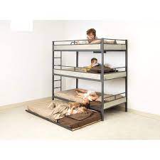 A bunk bed is a type of bed in which one bed frame is stacked on top of another, allowing two or more beds to occupy the floor space usually required by just one. Free Sample Kidspace Domino Trio Instructions Children Low Triple Bunk Bed For 3 Kids Double View Jaybe Studio Assembly Instructions Tier Ireland Gumtree Height 3 Level Diy Bunk Bed Homaxlife Product Details