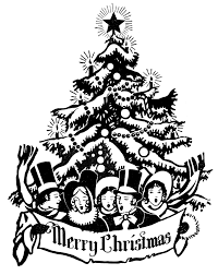 Find the perfect christmas tree image from our incredible photo library. 12 Retro Black And White Christmas Clipart The Graphics Fairy