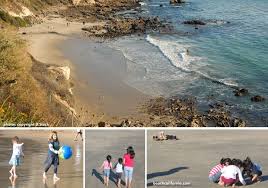 Corona del mar state beach. Little Corona Del Mar Beach Is One Of My Favorites They Have Fire Pits Here For Evening Fires On The Beach Corona Beach Corona Del Mar Beach California Beach