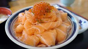 ドカ盛りサーモンにうっとり～市場食堂ゑびす丸の丼ランチを食べてきました＠松山市 - ゆりママんブログ