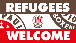 Make your unique style stick by creating custom stickers for every occasion! 678381 Fc St Pauli Boxen Refugees Welcome Fc St Pauli Boxen