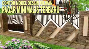 Demikianlah tadi informasi yang dapat kami bagikan kepada anda semuanya tentang model pagar rumah minimalis terbaru 2016, semoga bisa bermanfaat. Pagar Rumah Minimalis Modern Youtube
