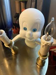 1995 Casper The Friendly Ghost Candelabra 96 Vintage Christina Ricci Goth  Light