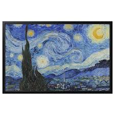 Bjorksta Picture And Frame Starry Night Black Ikea Starry Night Van Gogh Starry Night Painting Gogh The Starry Night
