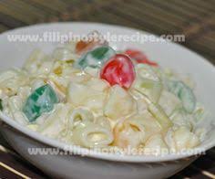 My Hubby Loves This For The Holidays Filipino Sweet Macaroni Salad Macaroni Fruit Salad Recipe Macaroni Salad Filipino Fruit Salad
