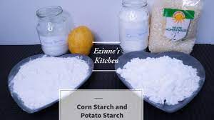 Grate the potato, using the smallest set of holes on the grater, into the cheesecloth. Corn Starch And Potato Starch Recipe How To Make Potato Starch And Corn Starch Youtube