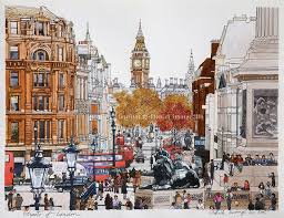 Streets Of London London Art City Art Architecture Sketch
